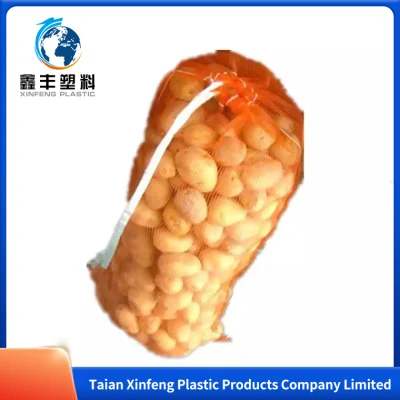 Best Quality Promotional PE Leno PP Woven Laminated Mesh Bag for Wood, Apples, Fruits and Vegetables